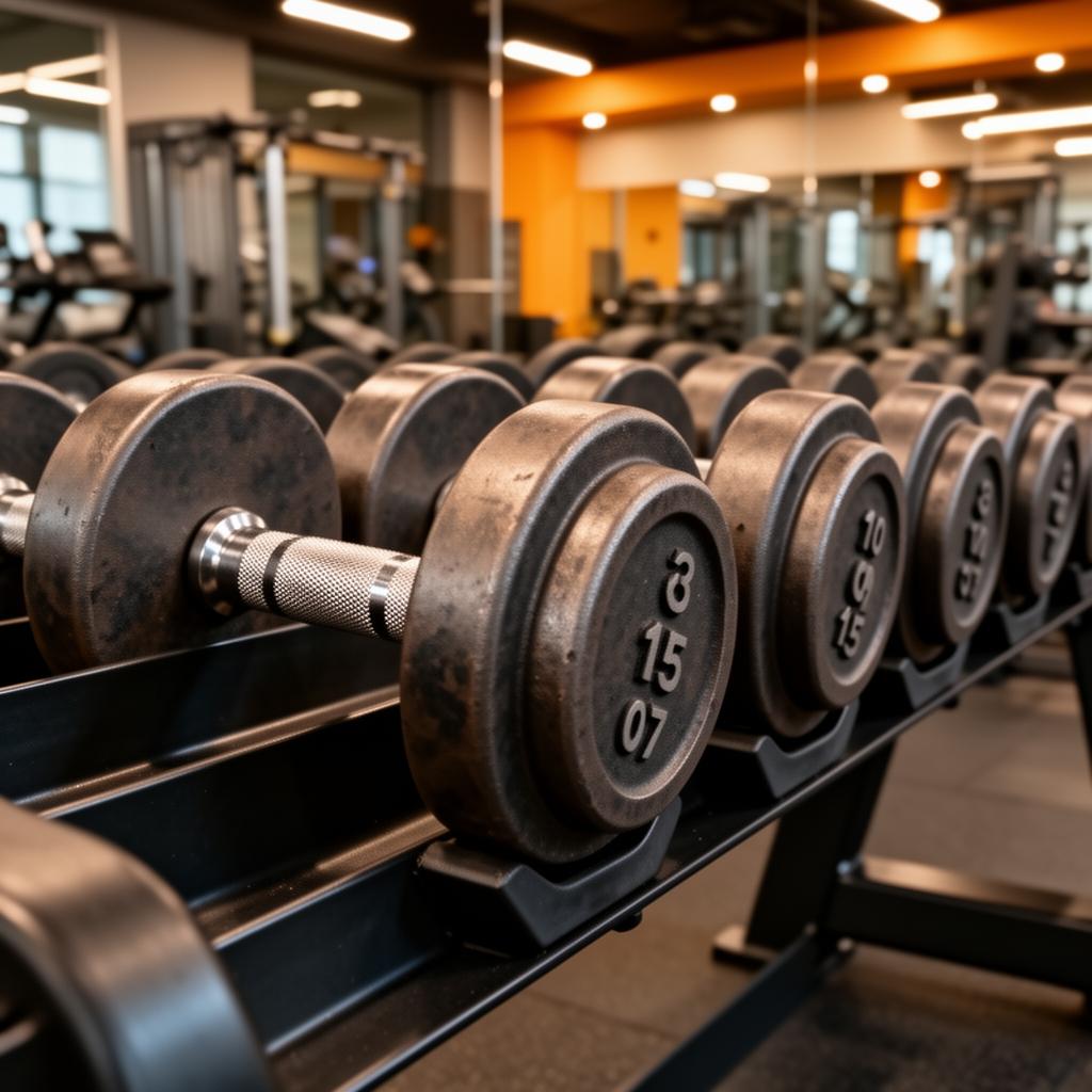 Gym Equipment at Extreme Fitness Gym Madanapalle